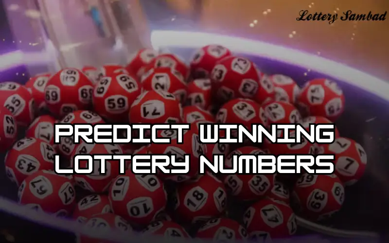 predict winning lottery numbers